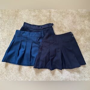 Izod & Wonder Nation Navy Uniform Skirts